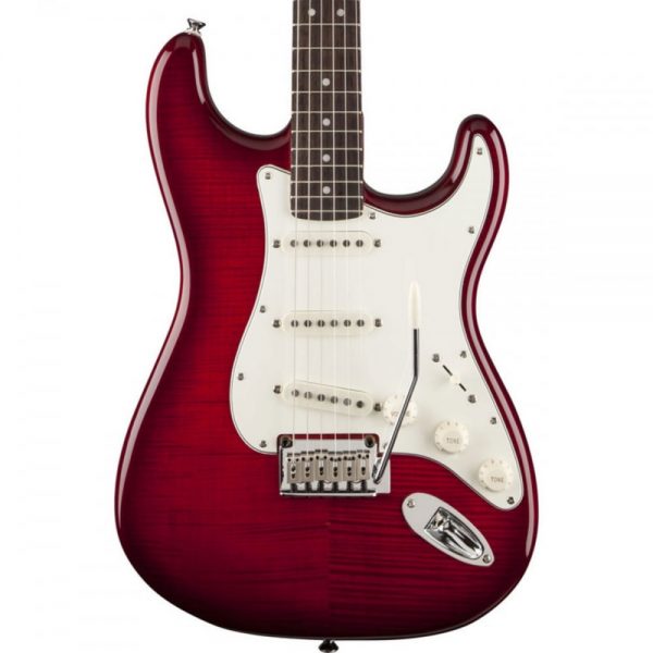 squier-standard-strat-fmt-rosewood-fingerboard-crimson-red-transparent