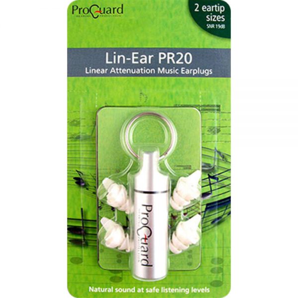 ProGuard LinEar PR20 Linear Attenuation Music Earplugs Abbey Road Music