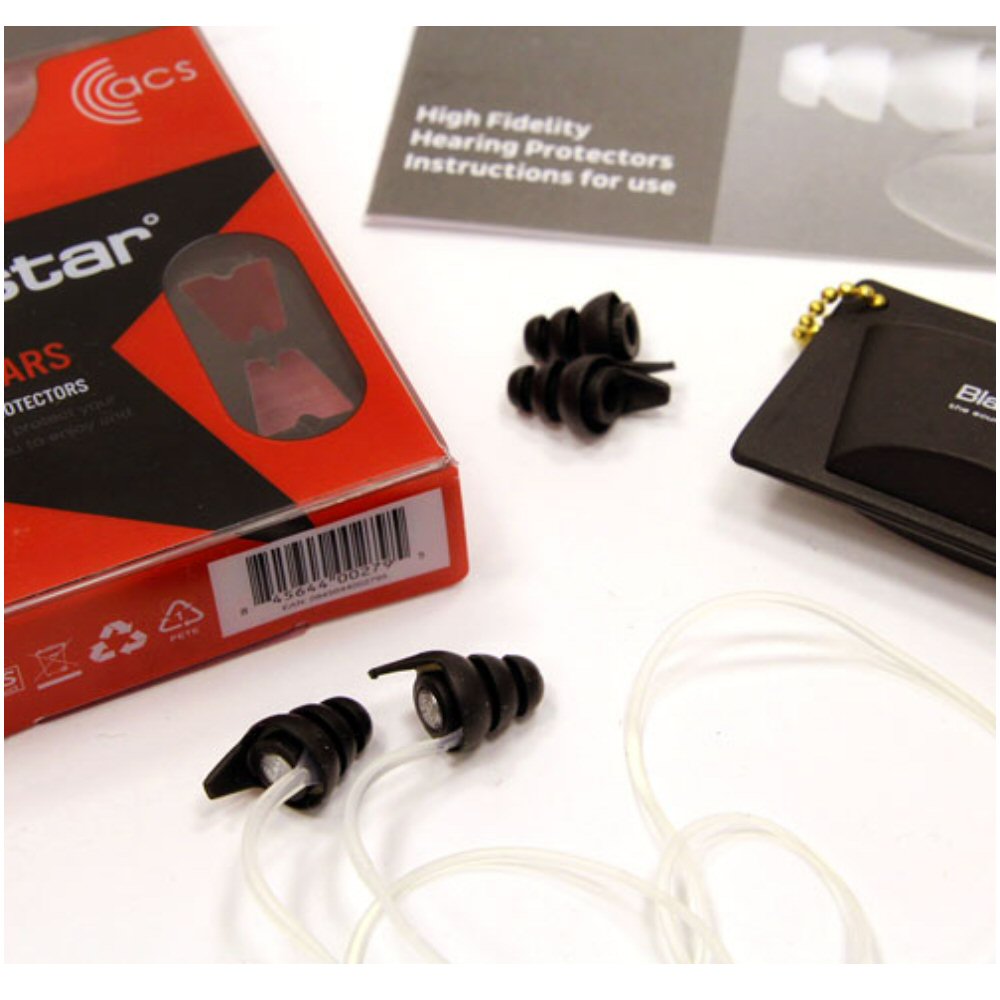 Blackstar ACS High Fidelity Ear Plug Hearing Protectors Abbey Road Music