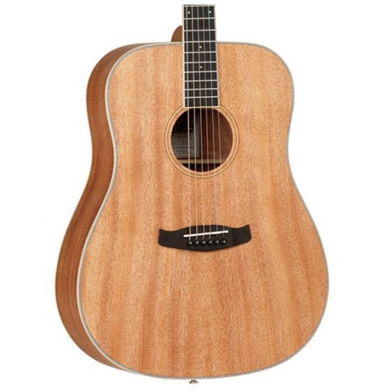 Tanglewood TWUD Dreadnought Acoustic Guitar Solid Mahogany Natural