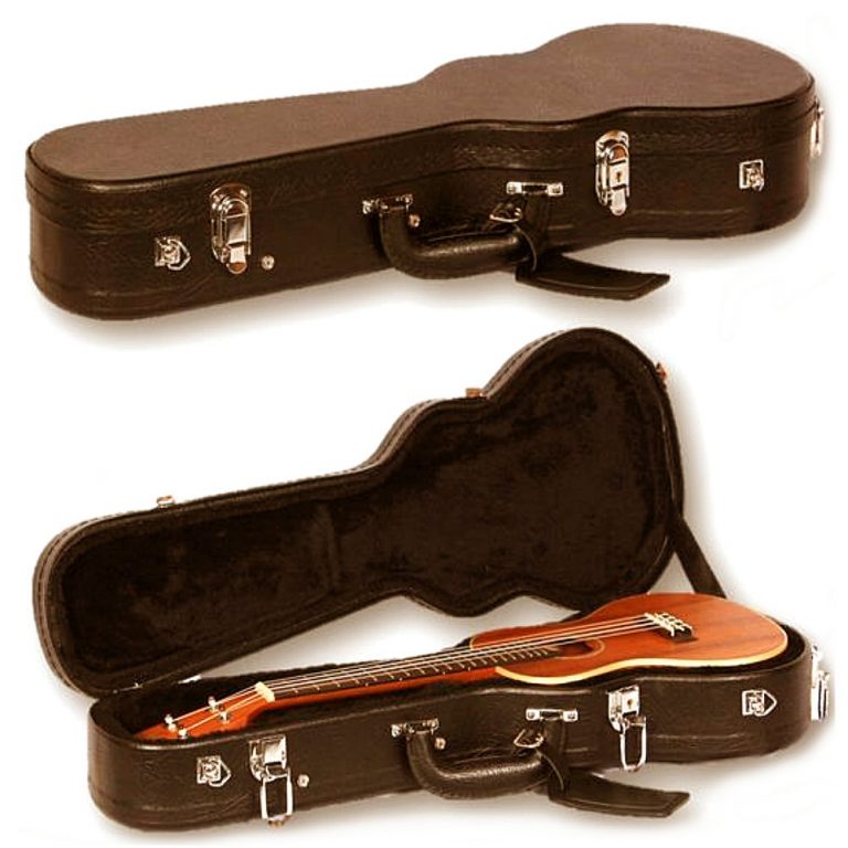 Kala ACC Concert Ukulele Hard Case Alligator Skin Abbey Road Music