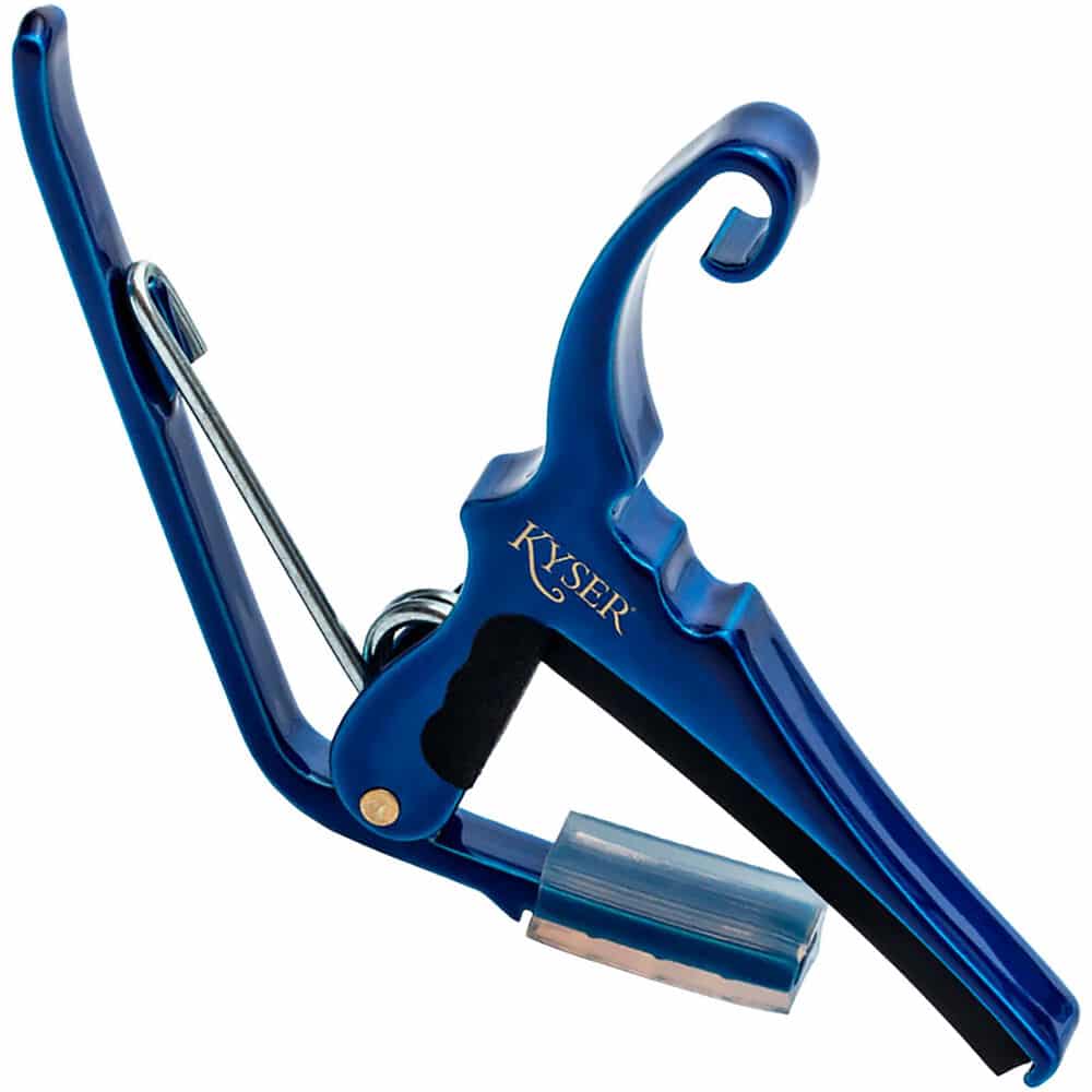 Kyser QuickChange Capo Acoustic Guitar Blue Abbey Road Music