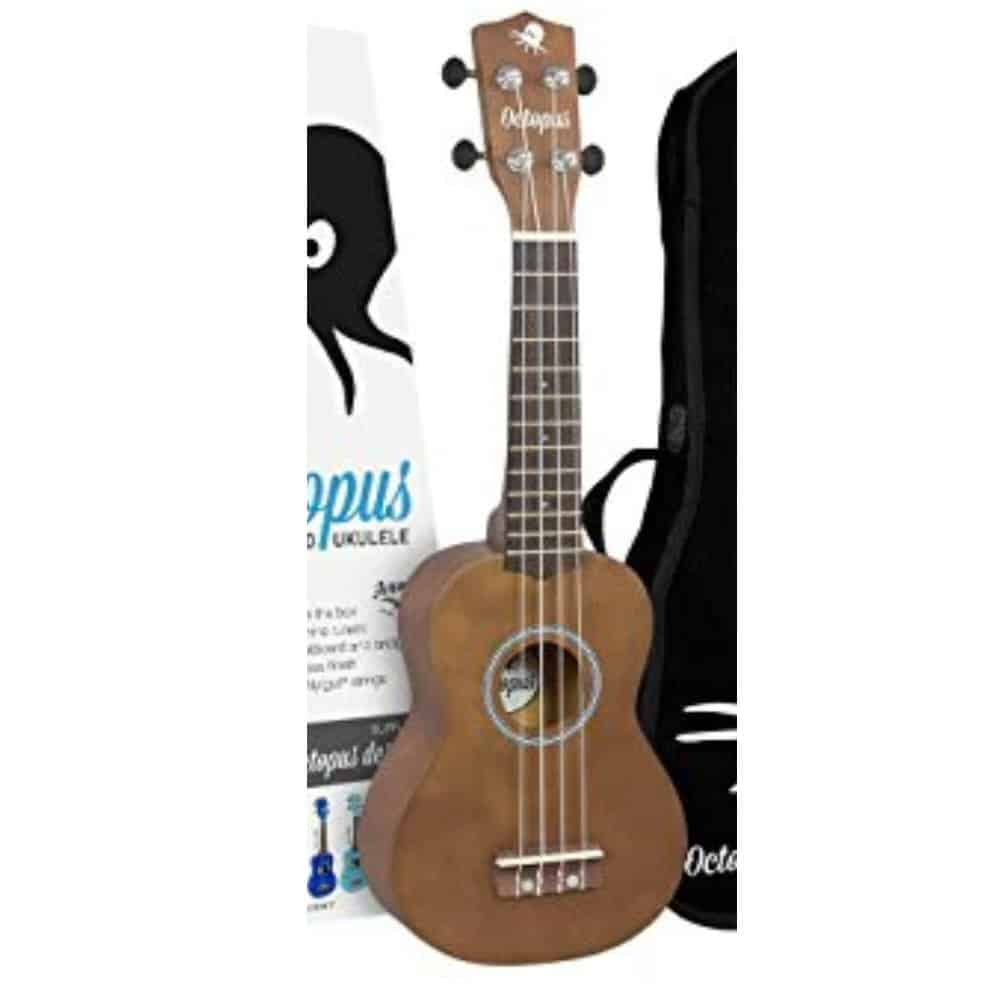 Octopus Soprano Ukulele Natural Abbey Road Music
